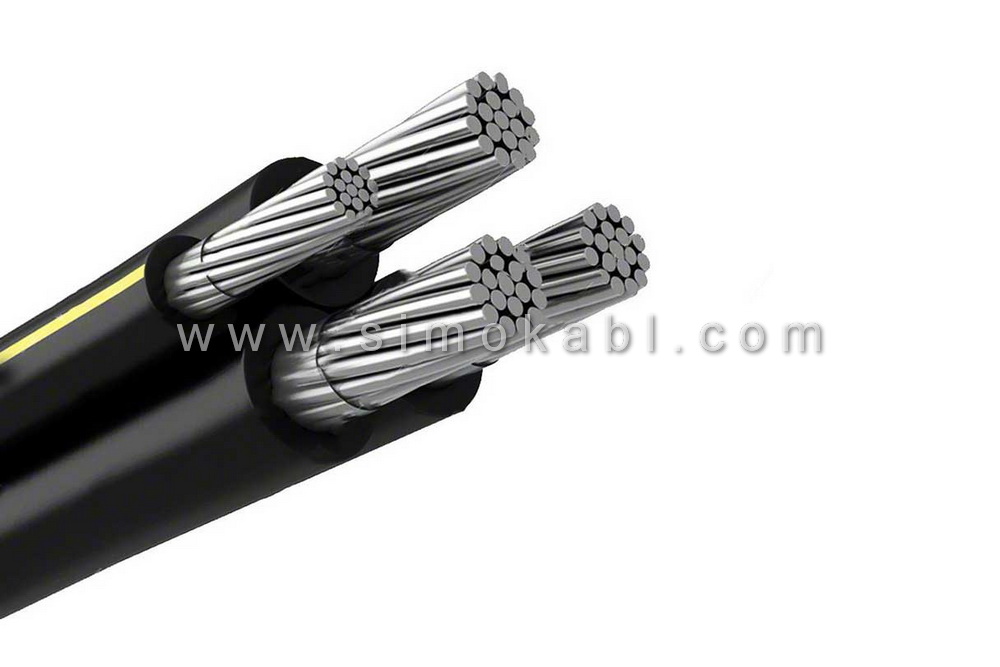 کابل سه نیم رشته آلومینیوم 